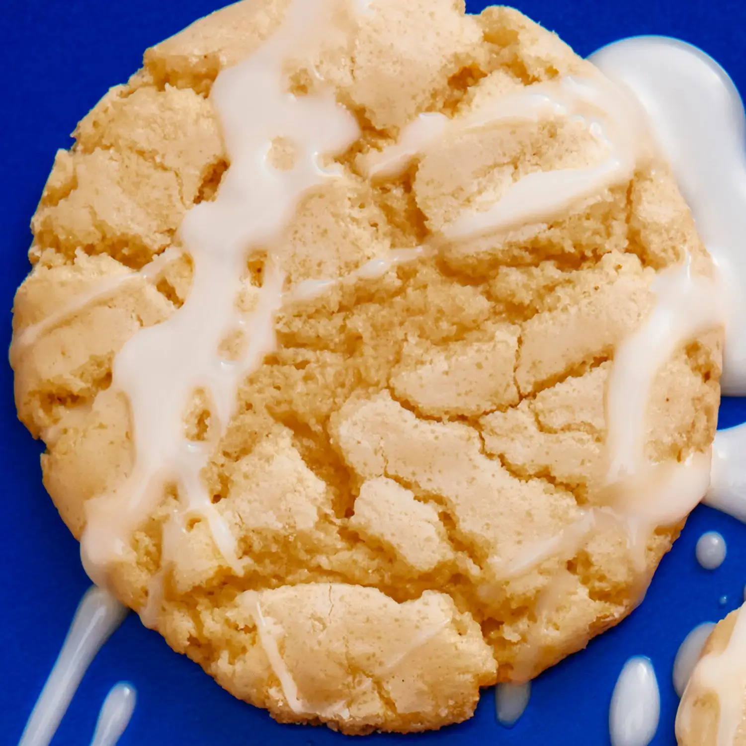 Biscoitos de limão envidraçados em borracha