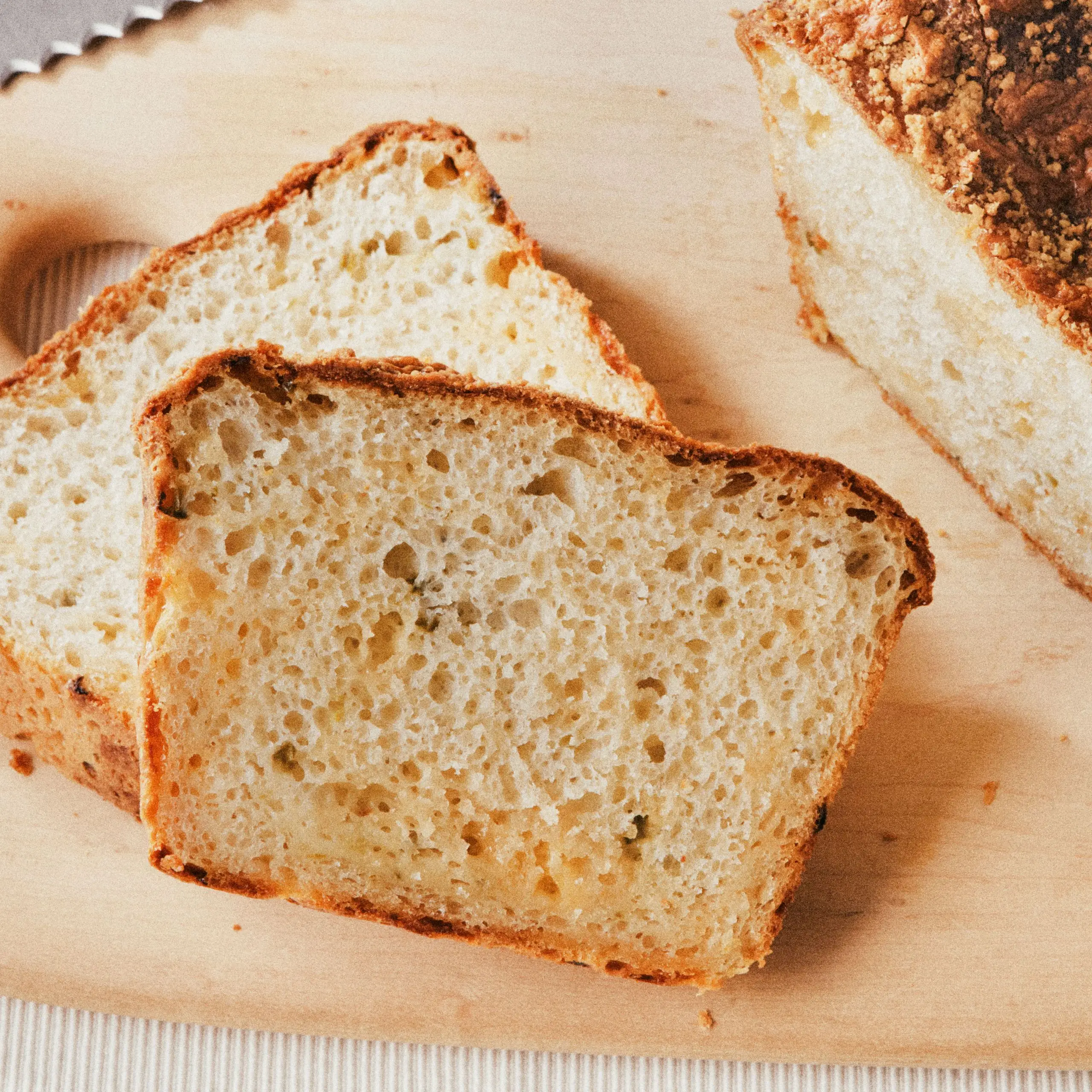 Pão cheddar jalapeño