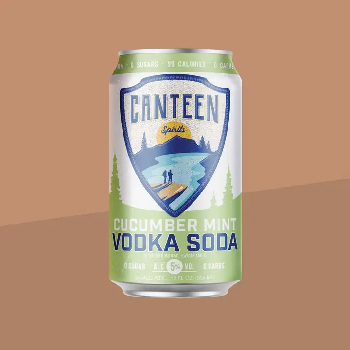 Canteen Spirits Cucumber Mint Vodka Soda