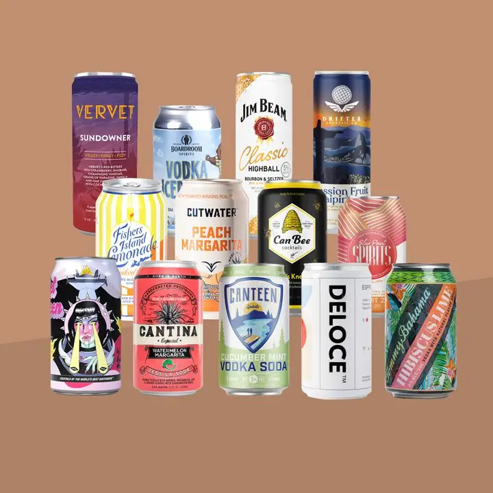 Canned cocktails