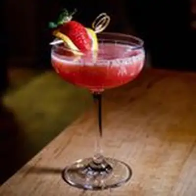 Hazy Daze, made with hazy beer syrup and created by Ivy Mix