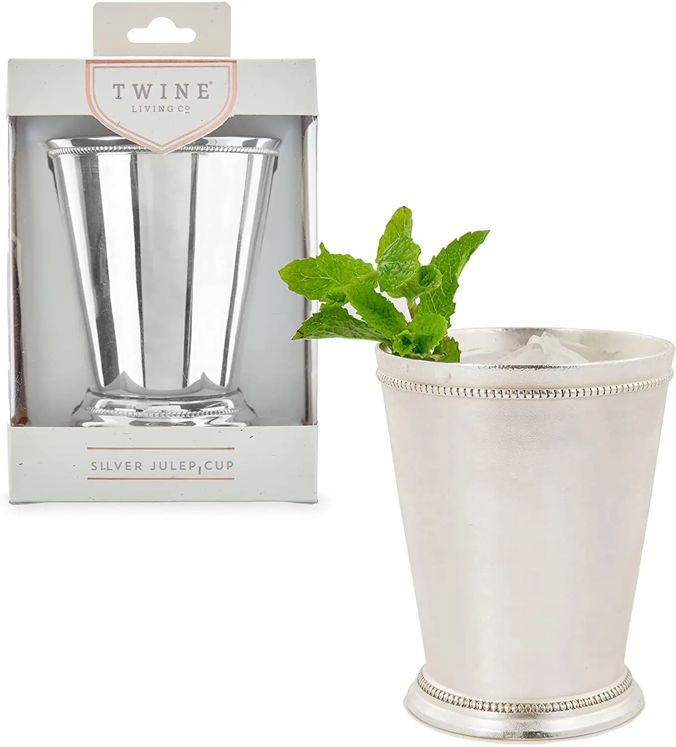 Twine Mint Julep Cup Silver