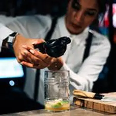 Squeezing citrus juice