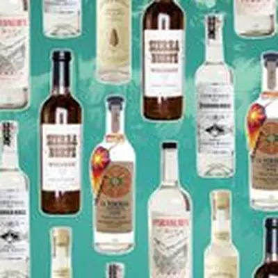 Mexican spirits bottles