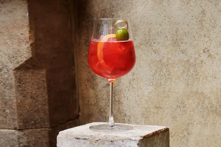 The house spritz at Luca 