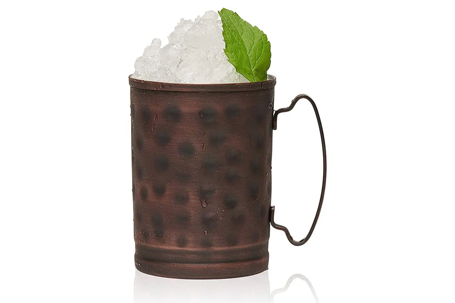 Libbey Moscow Mule Hammered Copper Mugs