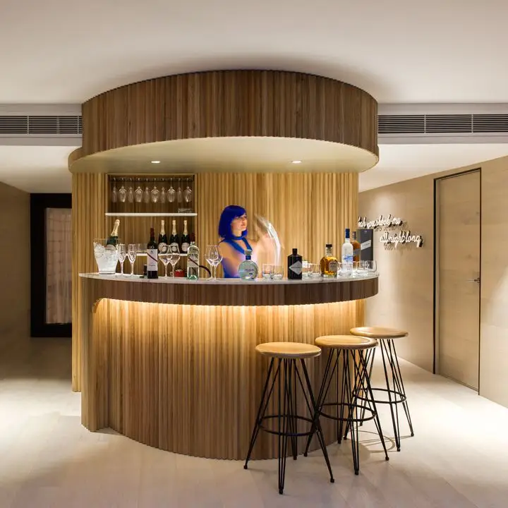 5 chambres d'hôtel et villas avec des bars privés