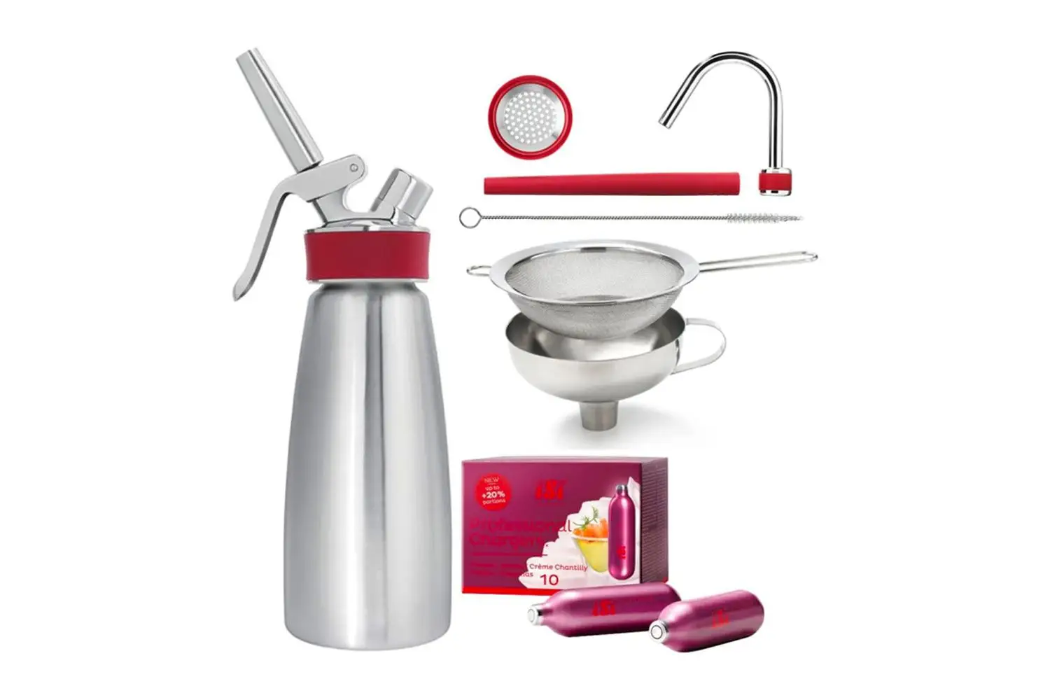 iSi Gourmet Whip with Rapid Infusion Tools