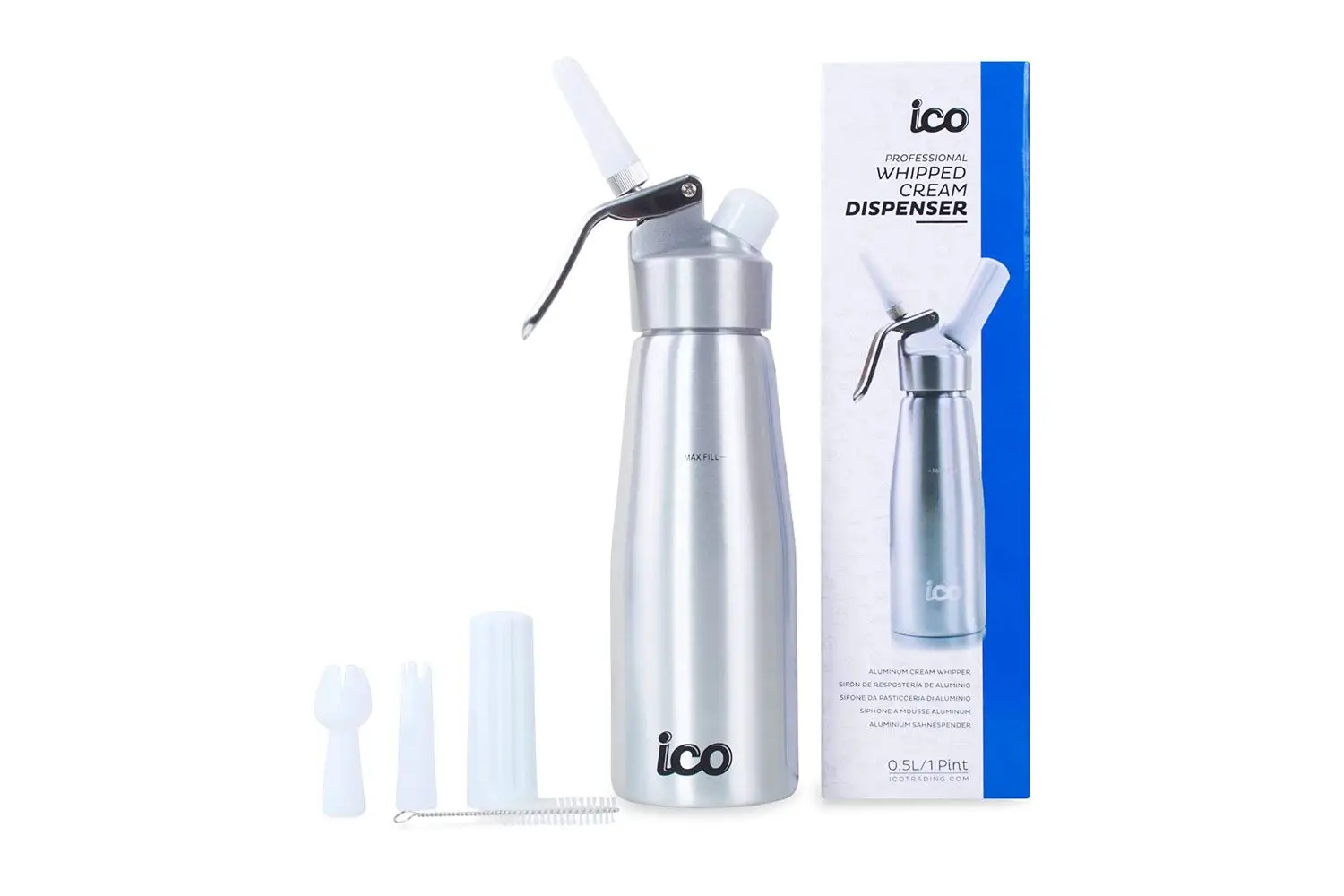 Impeccable Culinary Objects (ICO) Professional Whipped Cream Dispenser