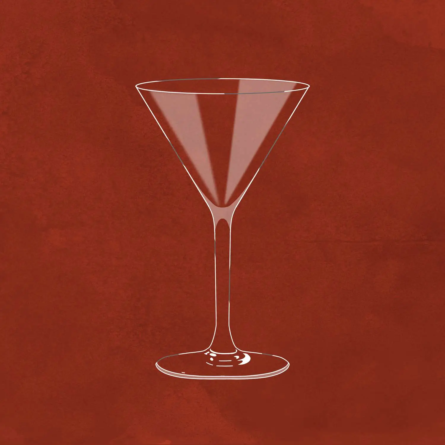 The V-Shaped Martini Glass