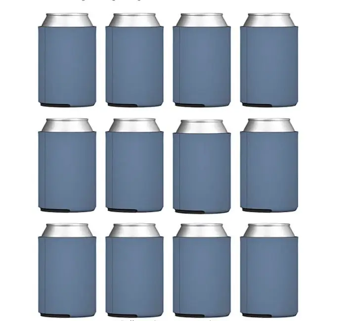 TahoeBay 12 Blank Beer Can Coolers