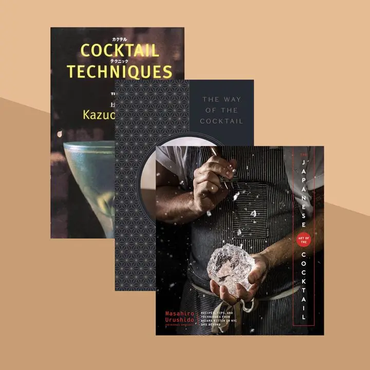 3 livros sobre coquetéis japoneses Cada barman deve ler