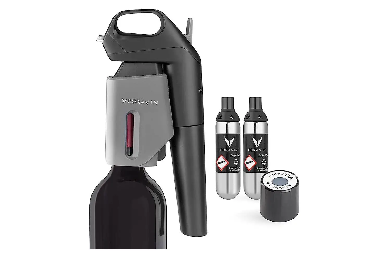Coravin Model Three+ Wine Bottle Opener and Preservation System