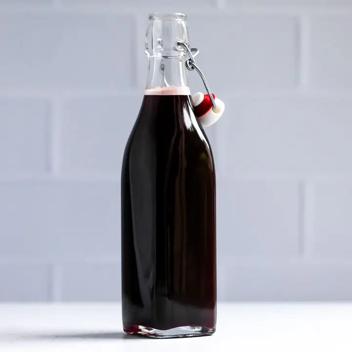 Grenadine bottle