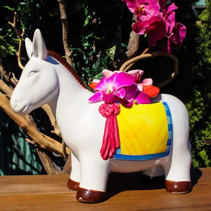 mule cocktail at roof at park south