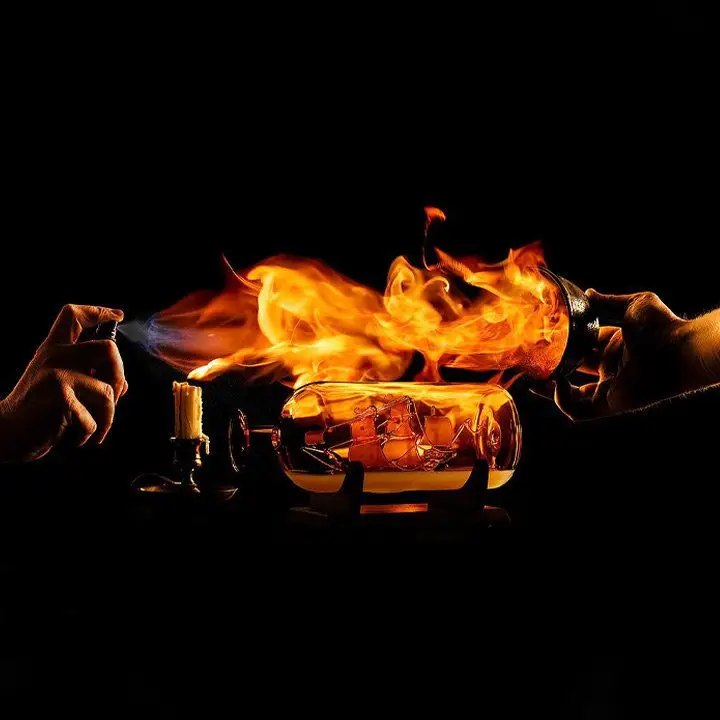 Loaded to the Gunwalls cocktail at The Aviary.