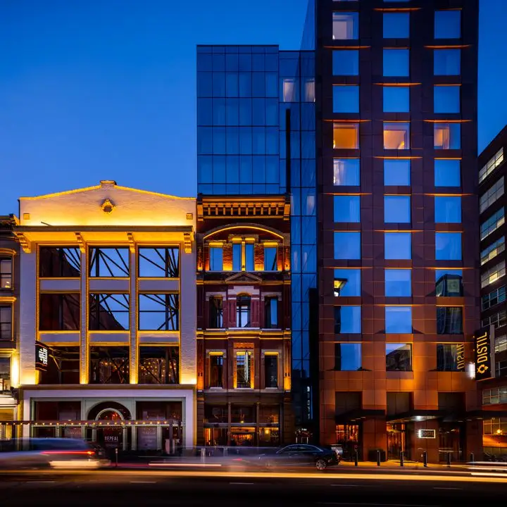 Este hotel é tudo sobre bourbon