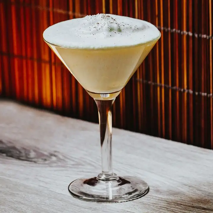 Pumpkin Nog cocktail