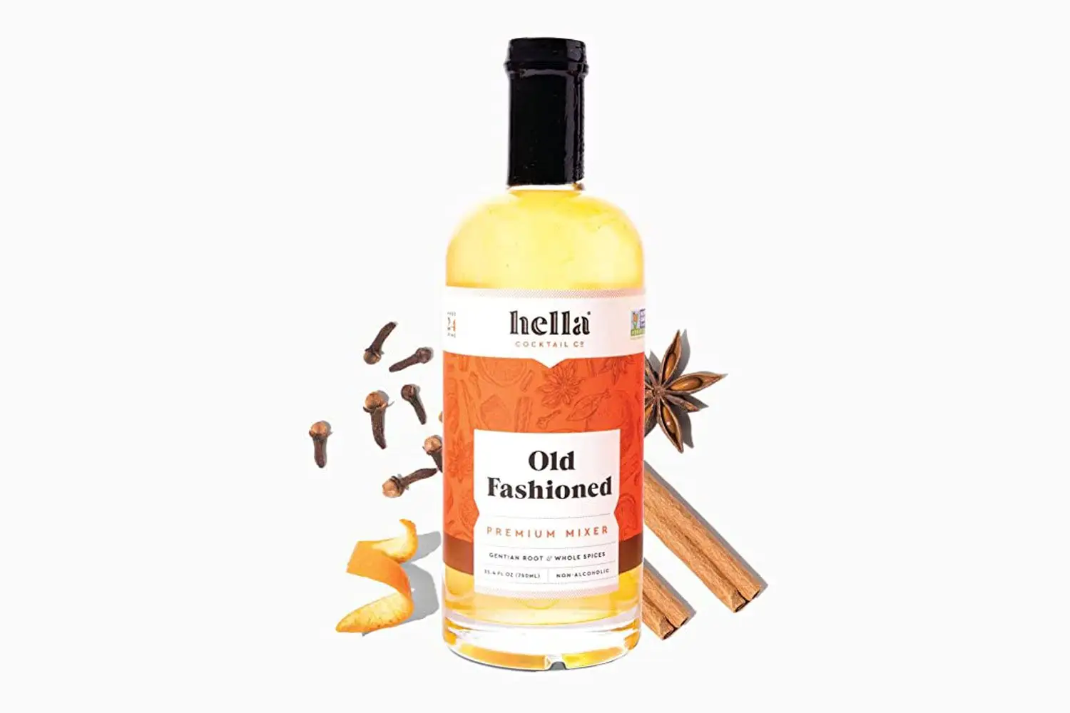 Hella Cocktail Co. Old Fashioned Premium Cocktail Mixers