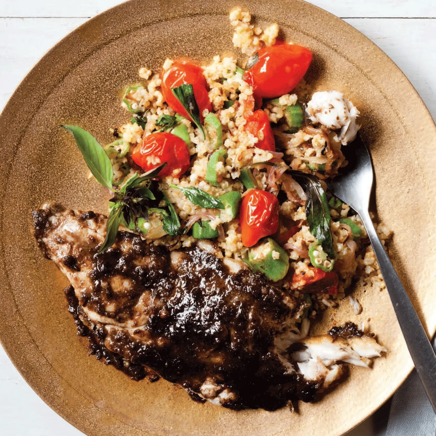 Basowe cytrusy łzowe fonio