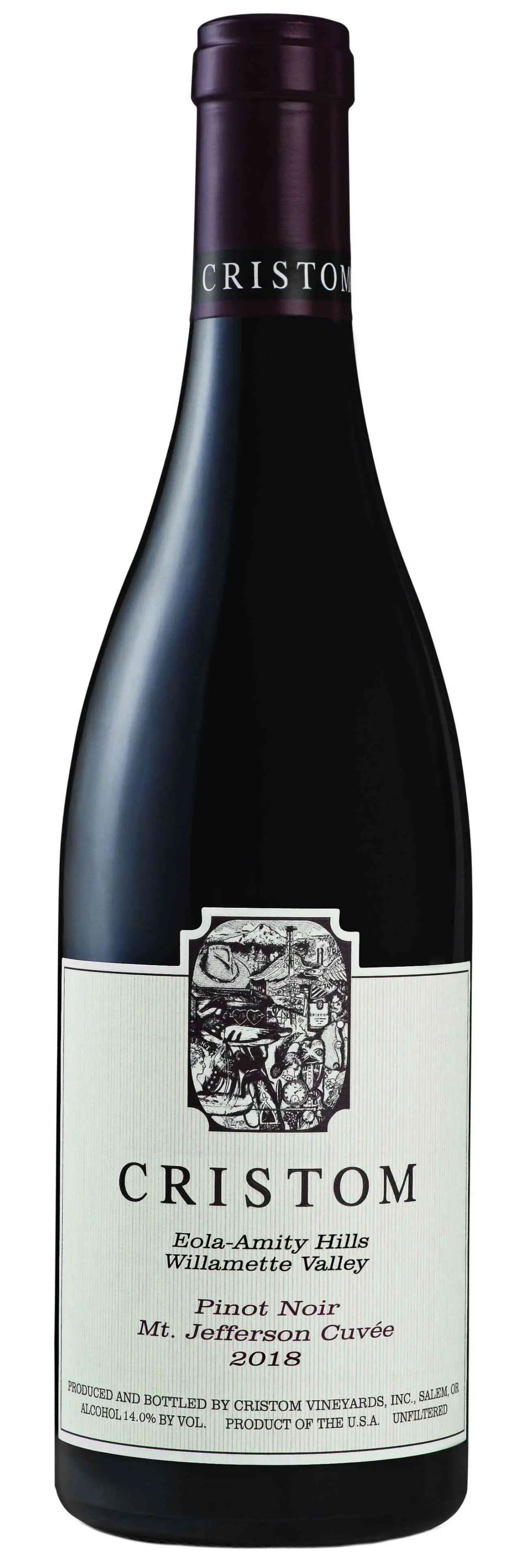 Cristom 2018 Mt. Jefferson CuvÃ©e Pinot Noir