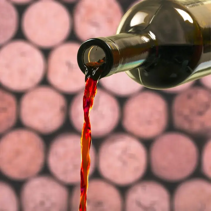 pouring wine