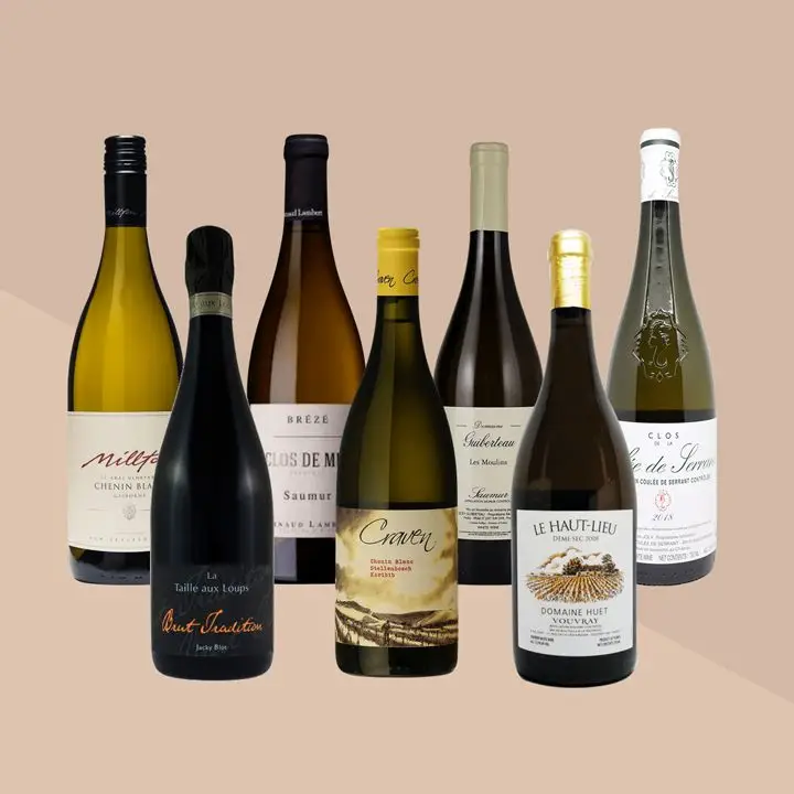 Chenin blanc bottles