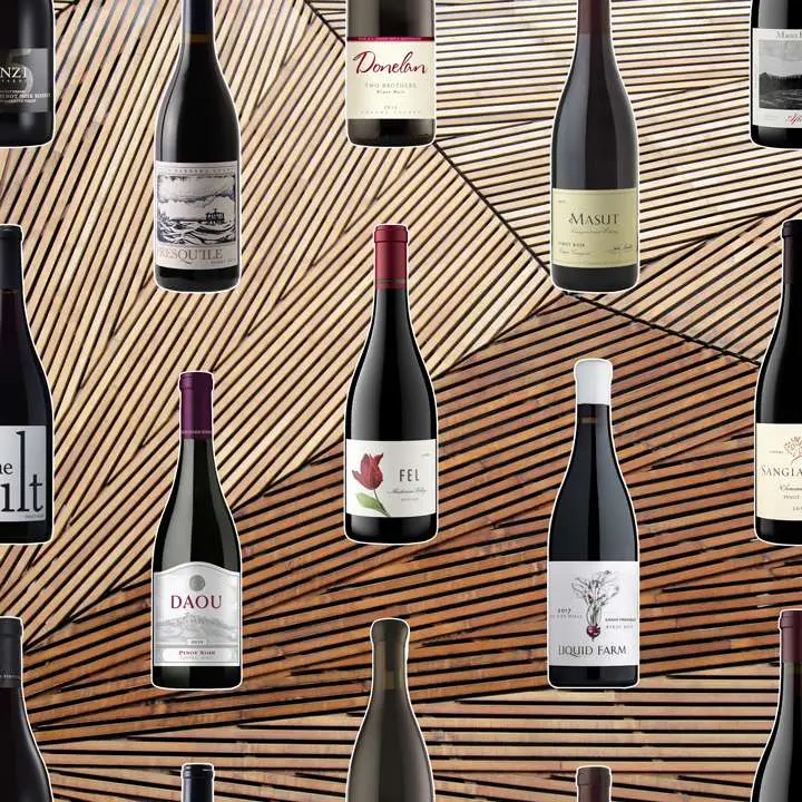 wine bottles composite