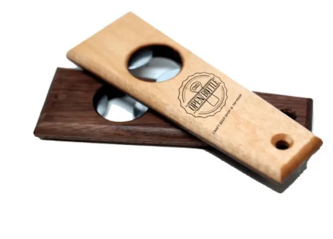 The Open Bottle Wooden Bottle Opener