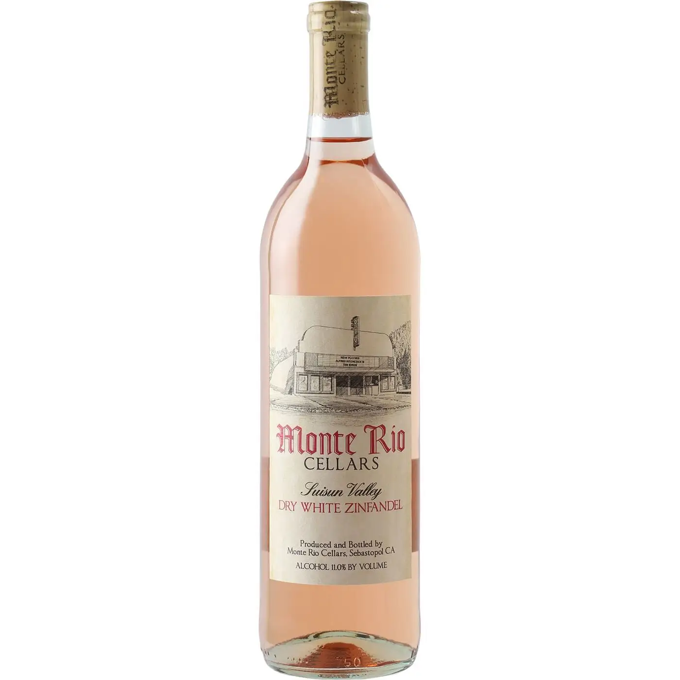 Monte Rio Cellars Dry White Zinfandel