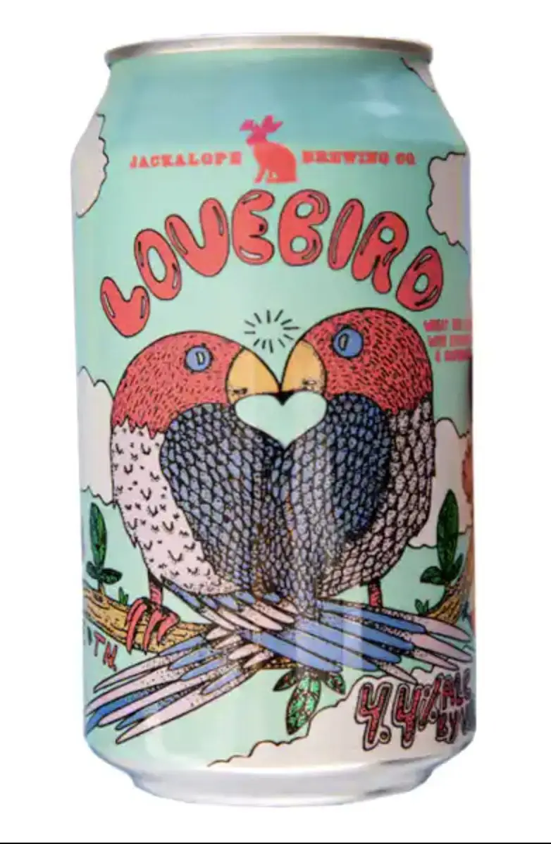 Jackalope Lovebird Strawberry Raspberry Wheat