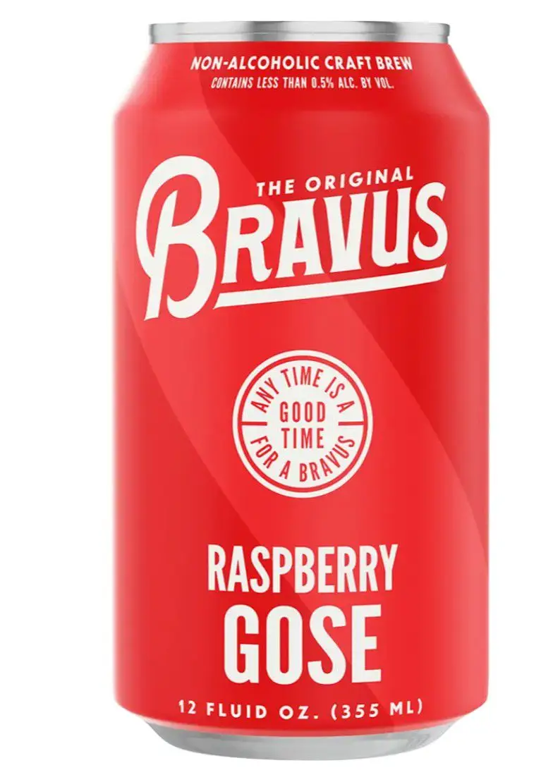 Bravus Brewing Company Non-Alcoholic Raspberry Gose