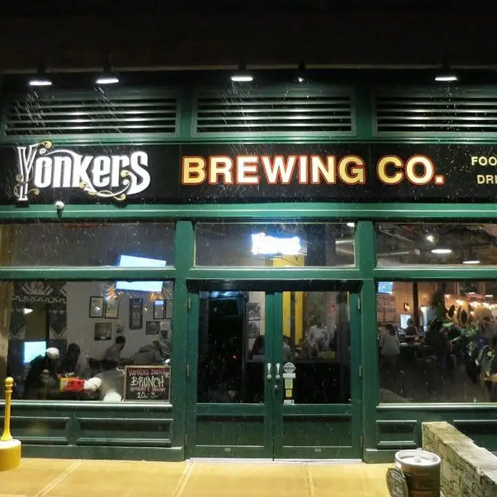Entrance to Yonkers Brewing Co. in New York