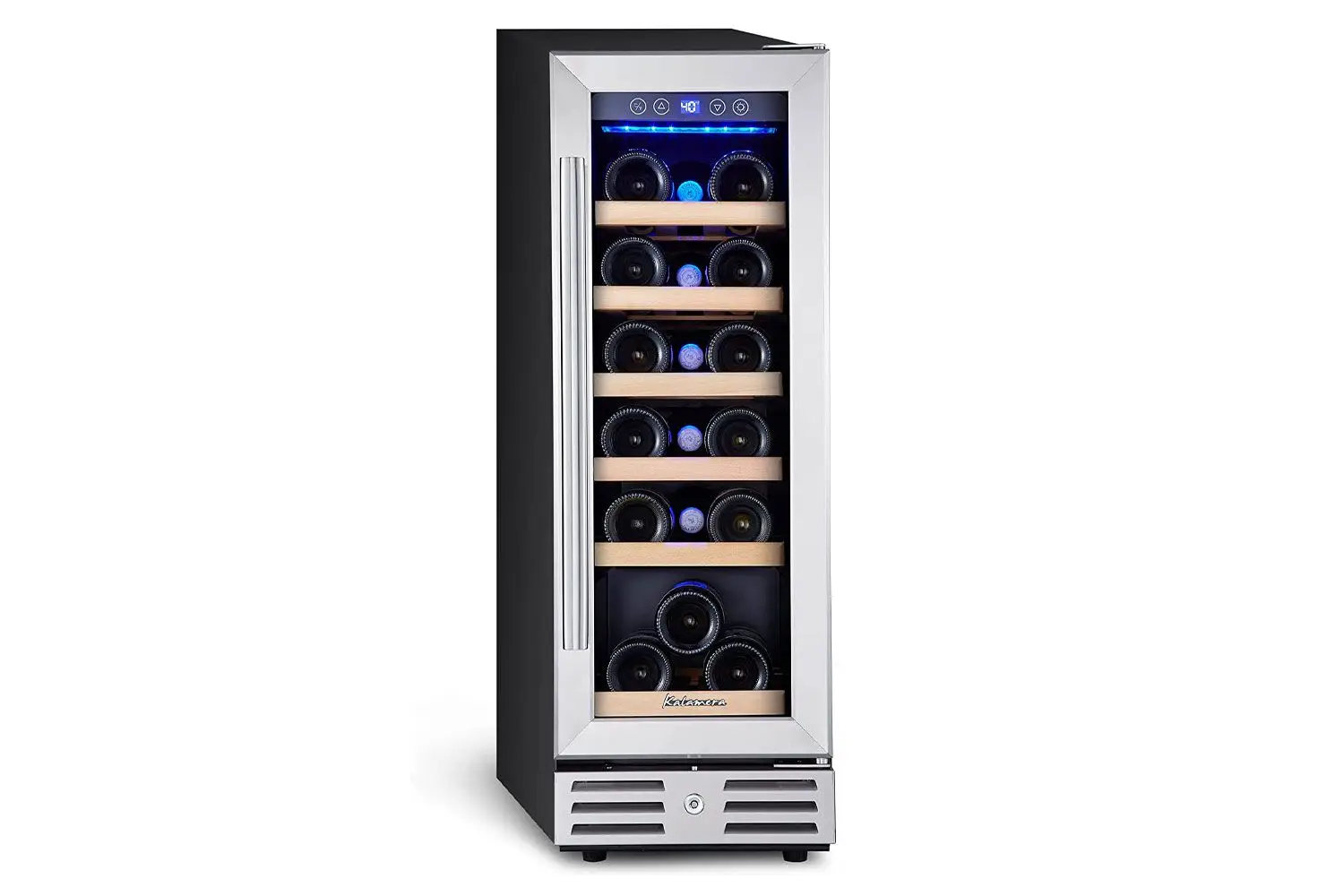 Kalamera 18-Bottle Single Zone Built-in Wine Refrigerator
