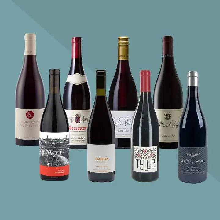 Pinot Noir bottles