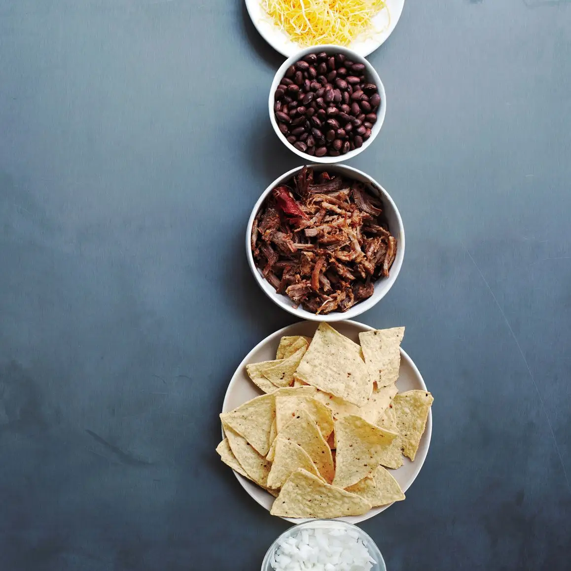 Carnitas refogadas para cerveja