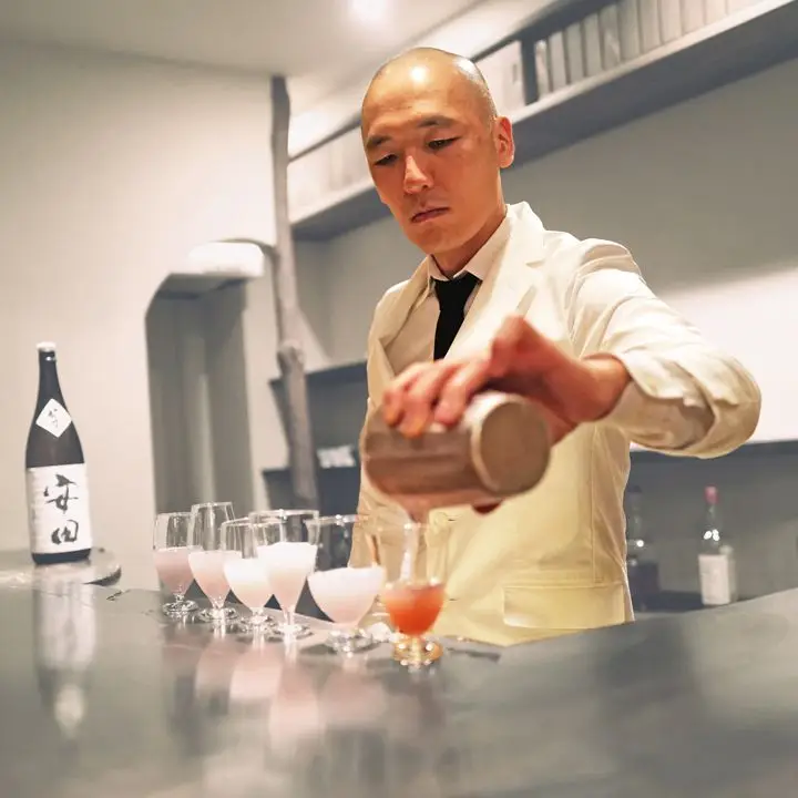 Gen Yamamoto de Tóquio sobre a importância do equilíbrio e do corpo em um coquetel