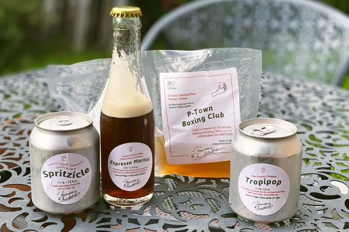 Thunderbolt to-go cocktails