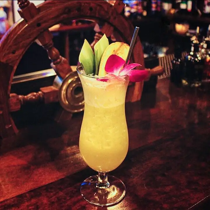 Yellow Tang cocktail