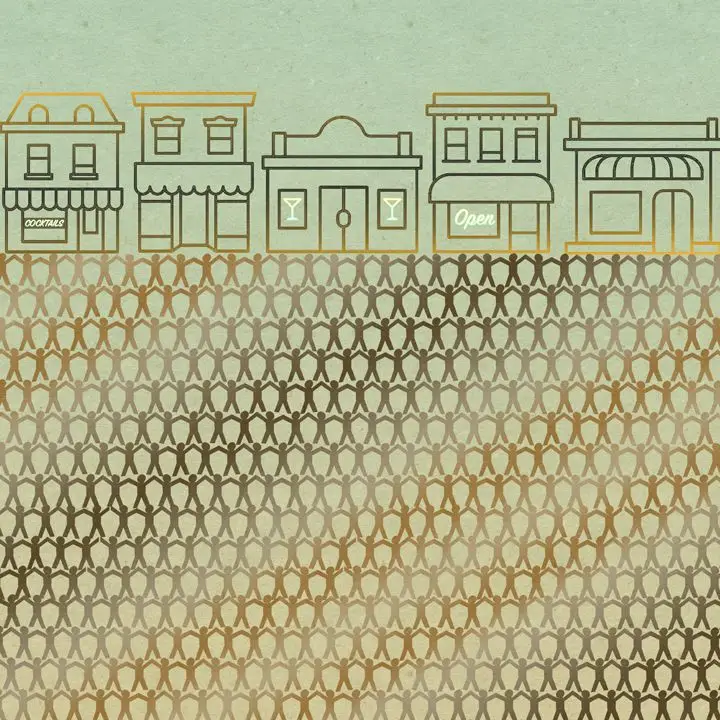 Como o apoio da comunidade realmente afetou as barras de propriedade negra