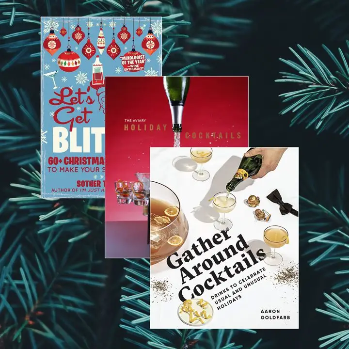 3 livros de coquetéis de férias atemporais que todo barman precisa ler