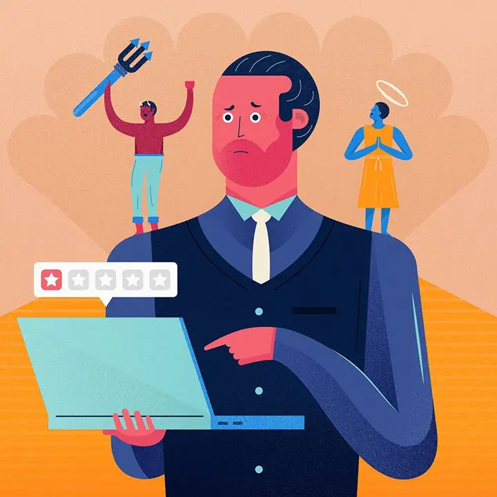 Niepoprawny i poprawny sposób rozwiązania negatywnych ocen twojego paska