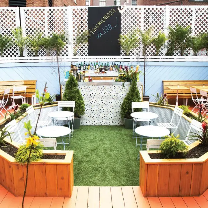 É assim que você coloca um bar de praia em Manhattan