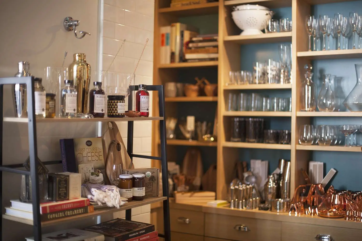 Cork sells wine, food items, bottled cocktails, cocktail essentials and more from its new store in Philadelphia.