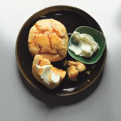 Biscoitos de batata -doce