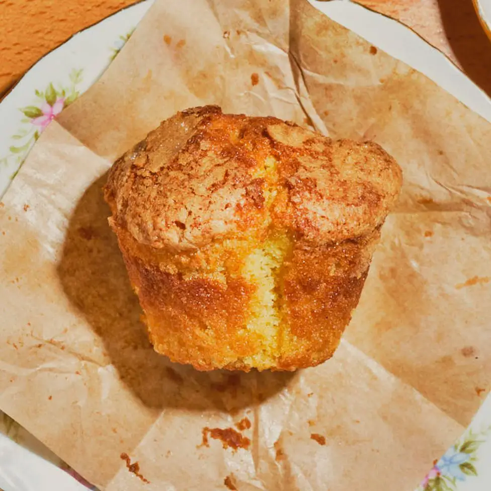 A qualquer hora de muffins laranja