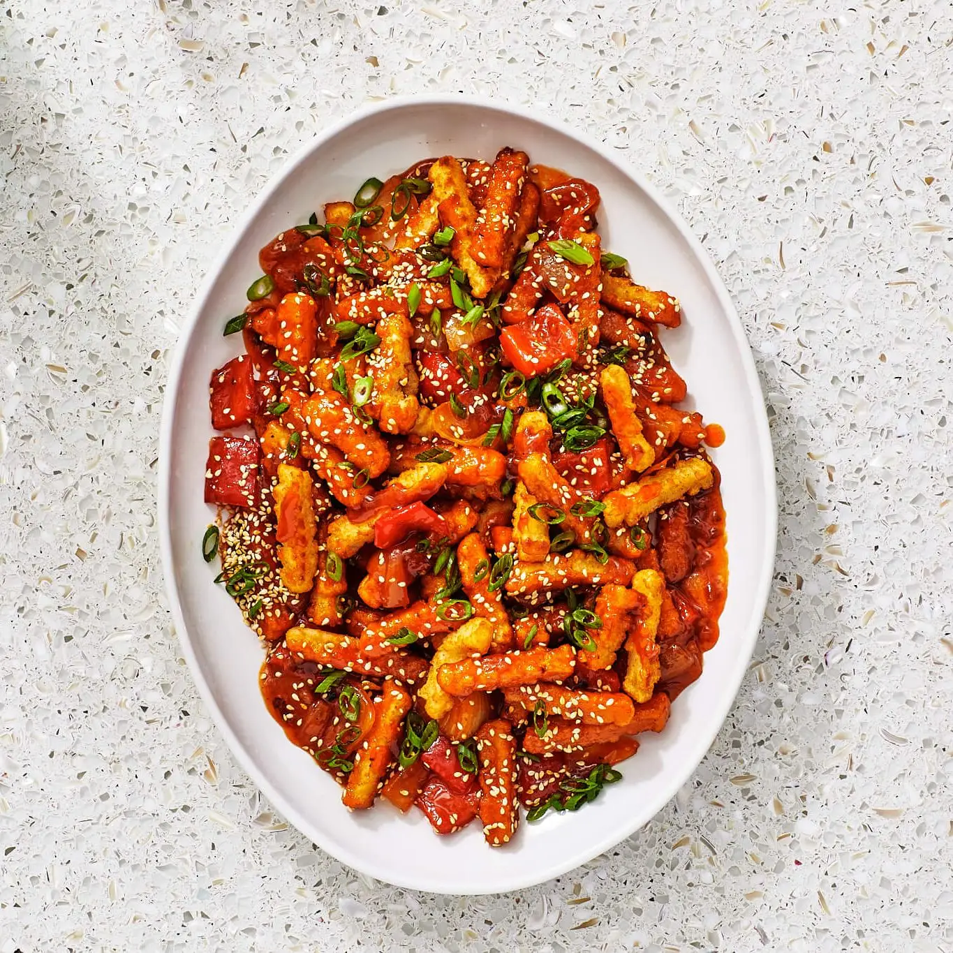 Air Fryer Chile-Honey Fries