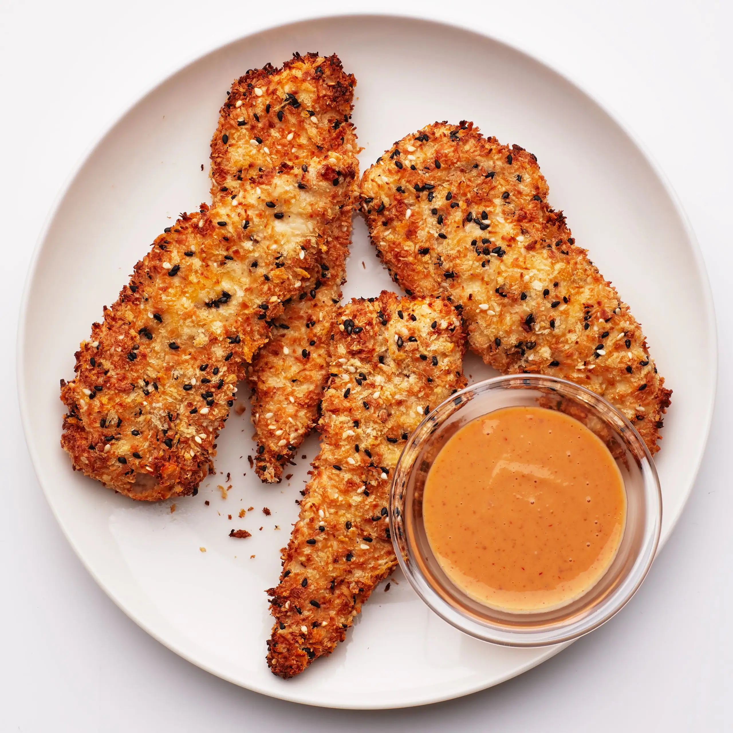 Air Fryer Sesame-coconut Chicken