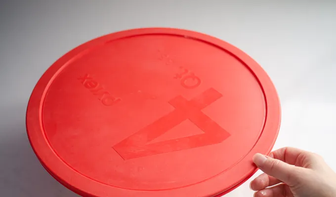 Putting the lid on the mixing bowl.' title='Sourdough Brioche