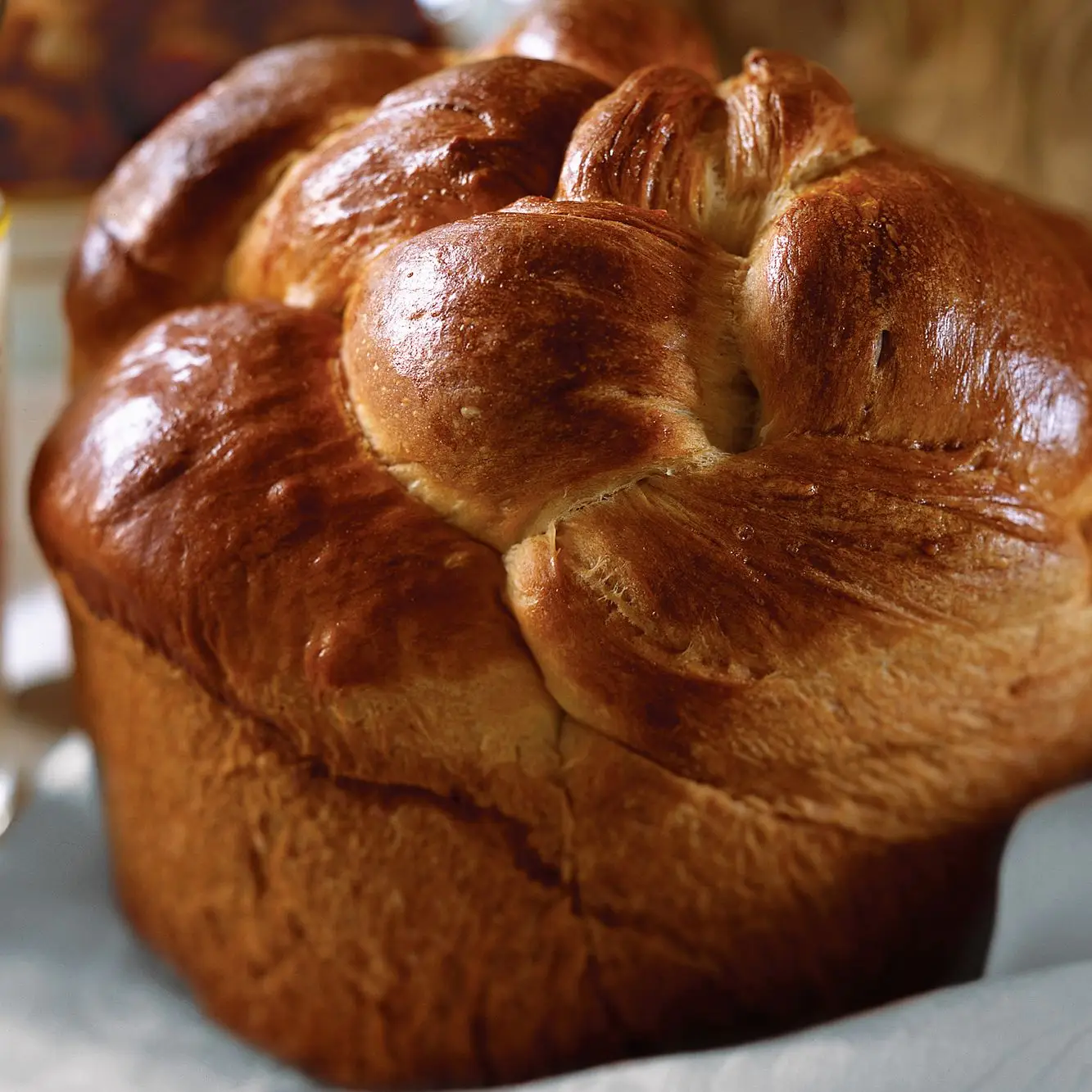 Pão de Páscoa russo (Kulich)